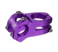 sourcing map Attacco manubrio per bicicletta da 25,4 mm, in lega di alluminio, 45 mm, per mountain bike, bici da strada, BMX, MTB, colore viola