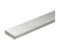 sourcing map Barra piatta in acciaio inossidabile 316L, lunghezza 500 mm, larghezza 20 mm, spessore 6 mm, strisce di metallo con finitura spazzolata, per fai da te, cucina, artigianato, macchinari