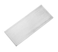 sourcing map Barra piatta in acciaio inossidabile, spessore 0,6 cm, larghezza 4,5 cm, lunghezza 10,2 cm, piastra piatta rettangolare in metallo, per macchinari, edilizia, fai da te