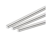 sourcing map Barre rotonde in acciaio inossidabile 304, diametro 3,5 mm, lunghezza 100 mm, per vari alberi, fai da te, modellini, auto, aereo, nave, confezione da 5