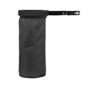 sourcing map Borsa contenitore per bacchette con morsetto rimovibile, colore nero