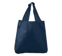 sourcing map Borsa per la spesa lavabile con manici, riutilizzabile, pieghevole, leggera, per shopping, spesa, viaggi, 33 x 39 cm, blu navy e S
