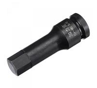 sourcing map Bussola a punta esagonale da 5/8", attacco quadrato da 1/2", lunghezza da 78 mm, dimensioni CR-MO SAE