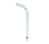 sourcing map Cacciavite offset H4/SL4 4 mm esagonale a testa scanalata tipo L chiave a doppia estremità strumento manuale per la riparazione di elettrodomestici (6,3 cm x 2,5 cm)