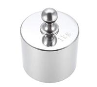 sourcing map Calibrazione Peso 1kg M2 Precisione Acciaio Cromato per Bilance Digitali