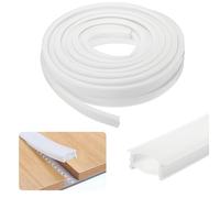 sourcing map Canale diffusore LED da 10 m, sistema di canali LED in silicone da 20 x 14 mm, striscia luminosa flessibile al neon per strisce luminose da 8 mm-10 mm-12 mm, decorazione per interni ed
