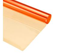 sourcing map Carta da filtro in gel, 40 x 50 cm, colore arancione, 85 cm, per foto da studio rosso, confezione da 2