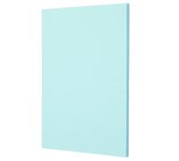 sourcing map Cartoncino per album di ritagli, 14,7 x 21,1 cm, 41,7 kg/250 g/m², cartoncino tinta unita per arti e mestieri di Capodanno, inviti, biglietti di auguri, etichette regalo, azzurro, 20