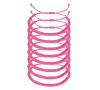 sourcing map Cavigliera in corda intrecciata, regolabile, stile bohémien, impermeabile, accessorio elegante per donne e uomini, One Size, Cotone, Non pietra preziosa