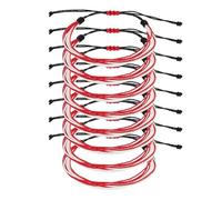 sourcing map Cavigliera in corda intrecciata, regolabile, stile bohémien, impermeabile, accessorio elegante per donne e uomini, One Size, Cotone, Non pietra preziosa