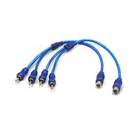 sourcing map Cavo adattatore splitter RCA femmina a 2 maschi per auto