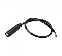sourcing map Cavo audio con connettore jack femmina da 2,5 mm a filo nudo TS a 2 poli mono da 0,25 m, confezione da 2
