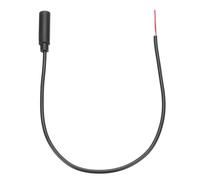 sourcing map Cavo audio stereo TRS a 3 poli da jack femmina a filo nudo da 3,5 mm per riparazione cavi cuffie auricolari, 0,30 m