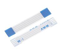 sourcing map Cavo piatto flessibile, 30 mm, passo 1 mm, 4 pin, FPC FFC, cavo a nastro flessibile per TV LCD e lettore DVD, 10 pezzi (tipo A)