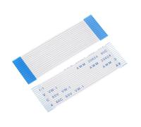 sourcing map Cavo piatto flessibile, 50 mm, passo 1 mm, 15 pin, FPC FFC, cavo a nastro flessibile per TV LCD e lettore DVD, 10 pezzi (tipo A)