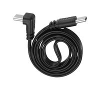 sourcing map Cavo piatto USB C, 19,7 pollici 90 gradi USB C a USB C adattatore in silicone 480Mbps velocità Type-C estensione cavi piatti per telefono tablet laptop caricabatterie da auto