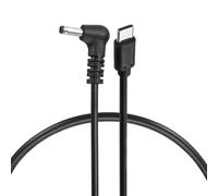 sourcing map Cavo trigger PD da 45 W, 15 V 3 A 3,5 x 1,35 mm Type-C ad angolo retto cavo di alimentazione 0,4 m USB C a DC PD Cavo di ricarica rapida per monitor portatile, telecamera di sicurezza