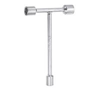 sourcing map Chiave a 3 vie, 10 mm, 12 mm, 14 mm, impugnatura a T, per riparazione di biciclette, automobili e fai da te