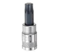sourcing map Chiave a bussola Torx T40 Solid Star da 1/4", lunghezza 3,7 cm, punta in acciaio S2 CR-V per chiave a cricchetto, barra scorrevole, asta di prolunga