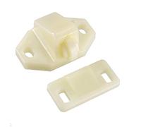 sourcing map Chiavistello a rullo per ante di mobili, armadietti, armadi, con rullo in ABS, beige, 10 pezzi