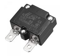 sourcing map Circuito Protezione di sovraccarico 5A AC125/250V DC32V Automatico Reset Termico Interruttore