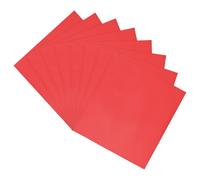 sourcing map Confezione da 100 fogli di trasferimento reattivi per toner, 21,6 x 27,9 cm, formato A4, per stampanti laser, album di ritagli, trasferimento di calore fai da te, colore: rosso