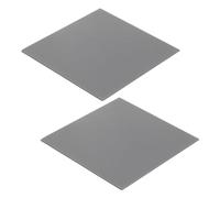 sourcing map Confezione da 2 cuscinetti termici da 4,0 W/m.K, isolati, resistenti al calore, resistenti alle alte temperature, in silicone, 100 x 100 x 1,5 mm, per computer portatili, radiatori