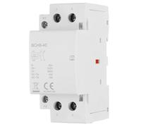 sourcing map Contattore AC 40A 2 Poli 2NO 24V Carico e Illuminazione Circuito Controllo DIN Rail Mount