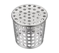 sourcing map Coperture di ventilazione in PVC con terminazione a rete, adatte per grondaie da 5 cm a 6,3 cm, filtro di protezione per grondaia in acciaio inox 304, filtro conico per tubo di scarico