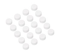 sourcing map Coperture per tubi in PVC, tappi terminali interni per tubi in PVC, 16 mm, tappi rotondi per tubi elettrici, confezione da 40