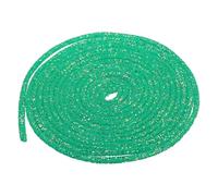 sourcing map Corda con paillettes glitterate da 6 mm, 4,6 m, 2 pezzi, con strass, per fai da te, abiti da sposa, costumi, abbigliamento, scarpe, gioielli, accessori, colore: verde