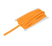 sourcing map Cordoncino da 10,9 m per cucito, fai da te, bordo in tessuto, colore arancione caldo