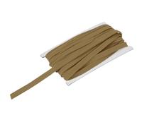 sourcing map Cordoncino da 10,9 m per cucito, fai da te, bordo in tessuto, colore: cachi