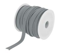 sourcing map Cordoncino da 18,4 m di nastro da 1,27 cm per cucito, fai da te, bordo in tessuto, colore grigio chiaro