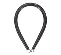 sourcing map Curvatubi a molla in PVC, diametro esterno 16,3 mm, lunghezza 520 mm, molla piegatubi per dispositivi di piegatura tubi in energia idroelettrica domestica, nero
