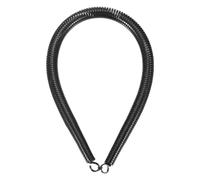 sourcing map Curvatubi a molla in PVC, diametro esterno 17,1 mm, lunghezza 520 mm, molla piegatubi per dispositivi di piegatura tubi in energia idroelettrica domestica, nero