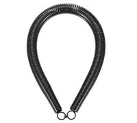 sourcing map Curvatubi a molla in PVC, diametro esterno 22,2 mm, lunghezza 520 mm, molla piegatubi per dispositivi di piegatura tubi in energia idroelettrica domestica, nero