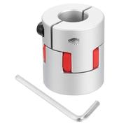 sourcing map D30 L35 8 mm a 14 mm flessibile prugna albero accoppiamento in alluminio connettore motore accoppiatore ragno flessibile per stampante 3D macchina CNC e servomotore passo-passo