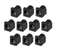 sourcing map DC-012 - Presa jack di alimentazione DC 5,5 x 2,1 mm, connettore femmina a 3 pin, 10 pezzi