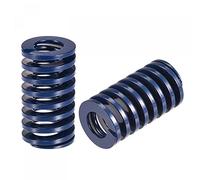 sourcing map Die Spring, 2 pezzi 20 mm OD 35 mm a spirale lunga timbratura carico leggero compressione Die Springs per stampante 3D parte elettrica, blu