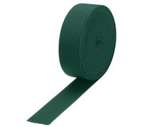 sourcing map Elastici per cucire, 2,5 cm, 4,6 m, verde scuro, bobina elastica ad alta elasticità per parrucche, cinture, pantaloni