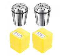 sourcing map ER32 Molla Collet 1/8 "Mandrino per Macchina per Incisione CNC Tornio Fresatura Strumento 2 pz