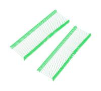 sourcing map Fermagli standard per etichettatura, in plastica, standard, per etichettatura prezzi, per indumenti, prezzi, etichette, barbe da 25 mm, confezione da 1000 pezzi, verde chiaro