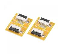 sourcing map FFC - Scheda di prolunga FPC PCB estendere con cerniera HDD Connettore 8 pin passo 0,5 mm singolo lato per stampante 3D LCD, DVD, TV, laptop, audio, confezione da 2