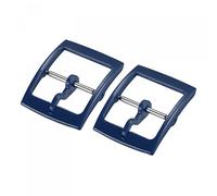 sourcing map Fibbia in plastica per cinturino orologio, Blu scuro, 16mm, Cinturino