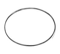 sourcing map Filo di tungsteno, filo di tungsteno ad alta purezza al 99,95%, diametro 0,03 mm, lunghezza 4 metri, bobina metallica per la produzione di lampadine per l'industria elettronica di