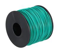sourcing map Filo in silicone calibro 26 Filo elettrico 26 AWG Filo di collegamento ad alta temperatura Filo di rame stagnato 75 m/246ft bobina verde per cablaggio modello, cablaggio fai da te