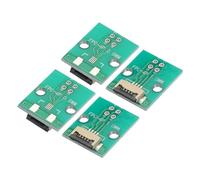 sourcing map FPC FFC PCB Converter Board 4P 1,0 mm sul lato presa, retro 0,5 mm, a DIP 2,54 mm per LCD stampante 3D fotocamera DVD TV laptop confezione da 4