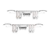 sourcing map Gaming Trigger Mobile Game Controller 1 paio Six-Finger Linkage Fire Key High Sensitive Clear per telefoni cellulari da 4,7-6,5 pollici