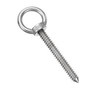 sourcing map Ganci a occhiello M12 x 100 mm, in acciaio inox 304, per appendere altalena, supporto per amaca da yoga, confezione da 1